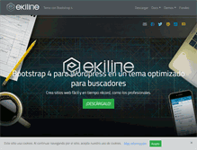 Tablet Screenshot of ekiline.com